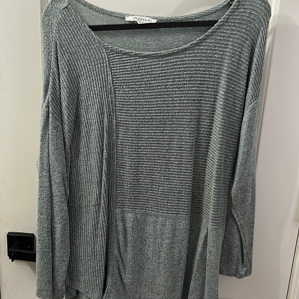 Grey sweater